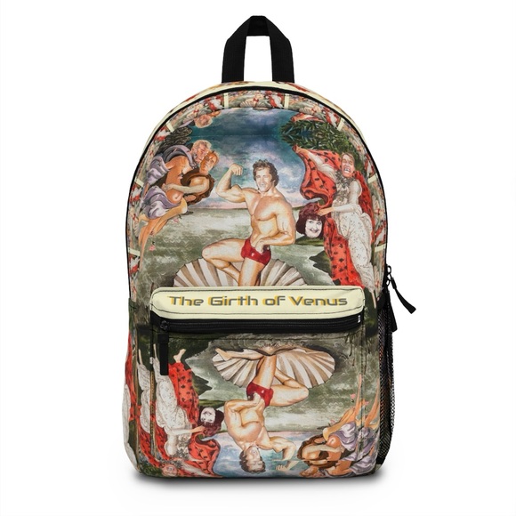 The Girth of Venus Premium Backpack - Arnold Schwarzenegger Artisan School Bag - Picture 3 of 12